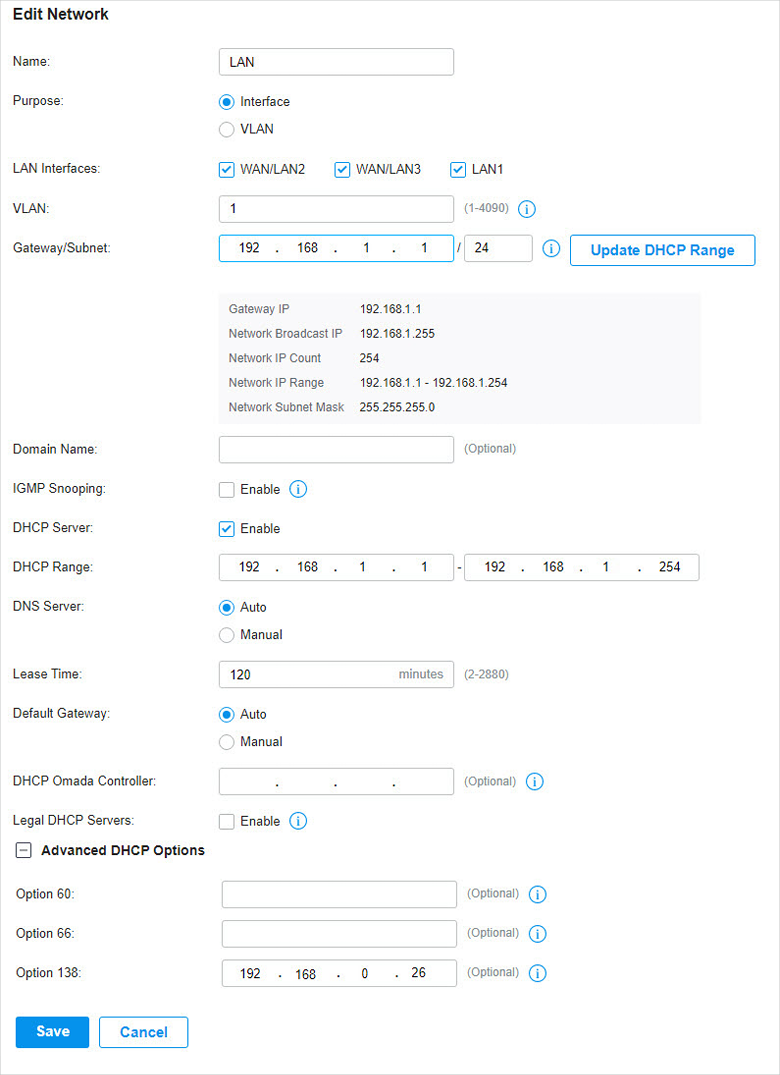 DHCP-Option-138