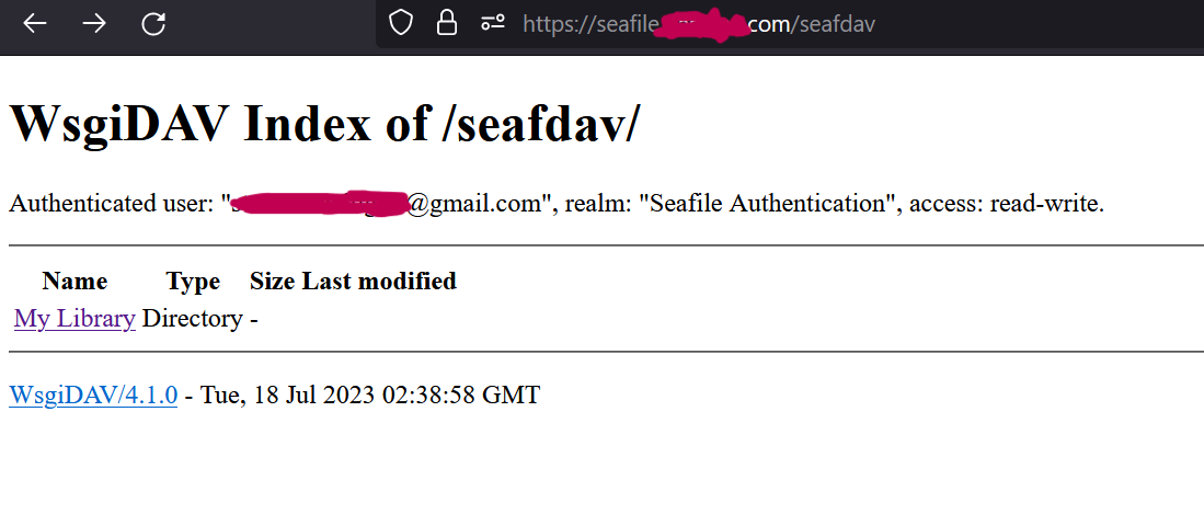 SeafileWebDAV