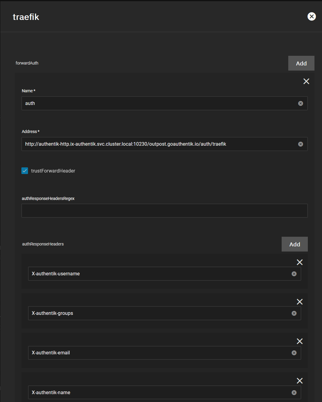 Traefik-forwardAuth